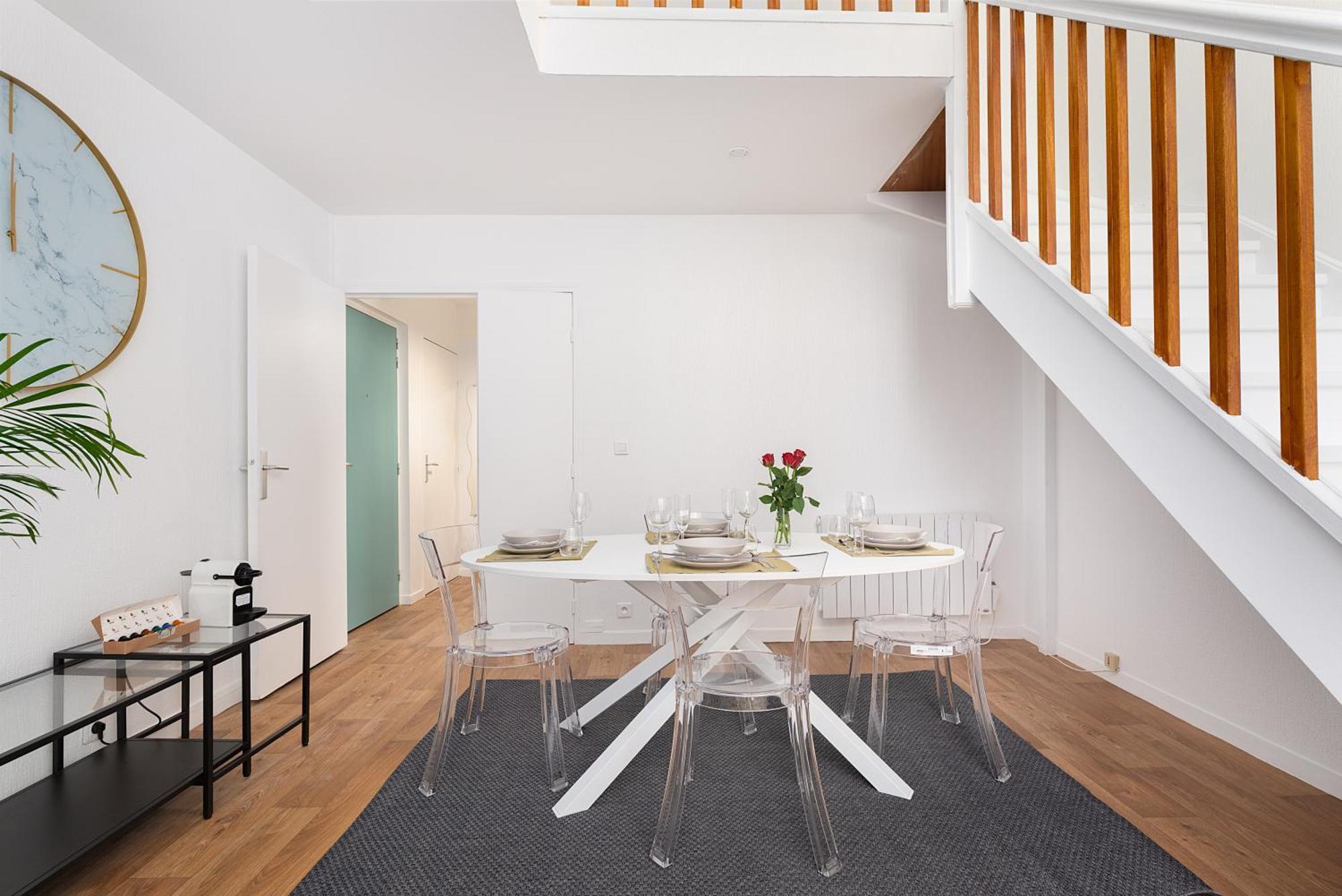 Duplex Cosy 6 Personnes - Parking Gratuit - 15 Min Centre De Paris Metro 13