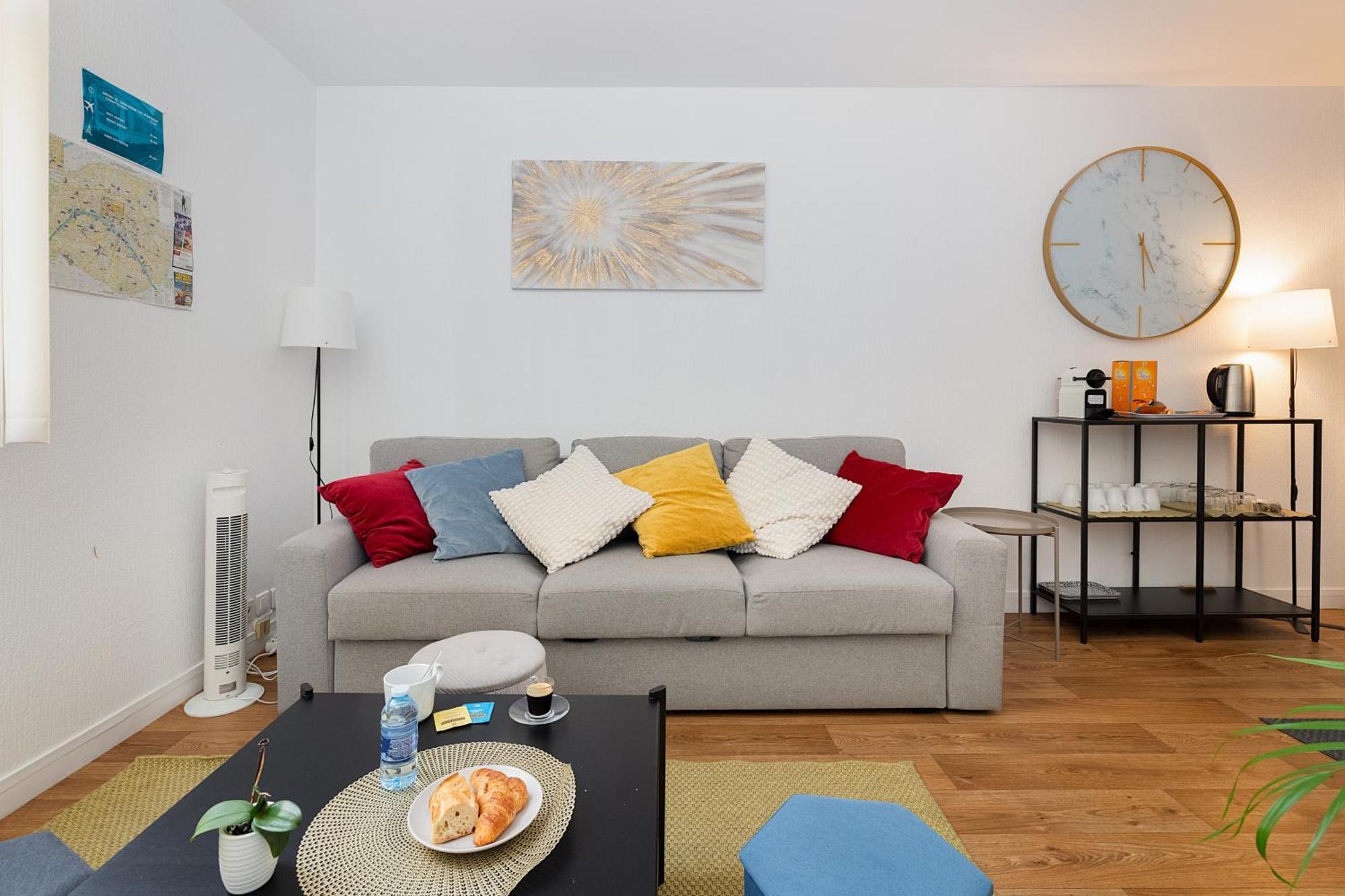Duplex Cosy 6 Personnes - Parking Gratuit - 15 Min Centre De Paris Metro 13 * Asnières